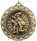 Wrestling Medal Wrestling Medal